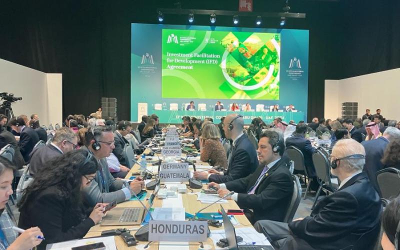Guatemala participa en la XIII Conferencia Ministerial de la OMC, en Emiratos Árabes Unidos
